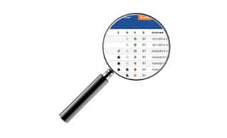 Lupe mit Ausschnitt Tool Beispiel Business Monitoring bei Billa