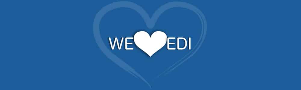 Grafische Darstellung für "we love EDI"